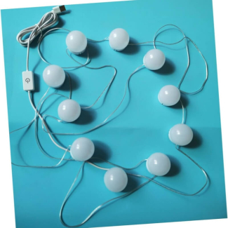 10 LED Vanity Mirror Light Bulbs for Makeup Dressing Table, Adjustable Brightness, Easy Installation Price in Pakistan | LAPTAB