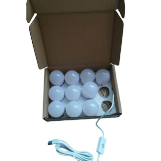 10 LED Vanity Mirror Light Bulbs for Makeup Dressing Table, Adjustable Brightness, Easy Installation Price in Pakistan | LAPTAB