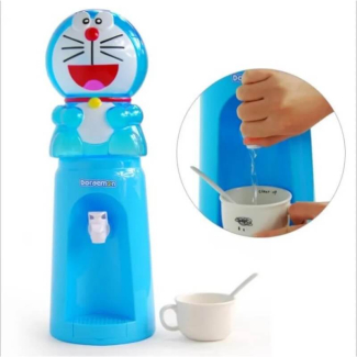 Doraemon Water Dispenser for Kids ? Mini Beverage Dispenser with Bottle Holder Price in Pakistan | LAPTAB