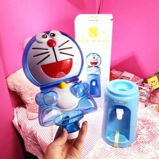 Doraemon Water Dispenser for Kids ? Mini Beverage Dispenser with Bottle Holder Price in Pakistan | LAPTAB
