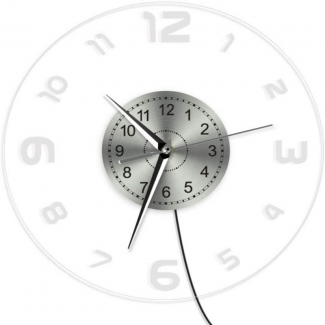 Modern Arabic Numerals LED Wall Clock with Remote-Controlled Color Lighting Price in Pakistan | LAPTAB