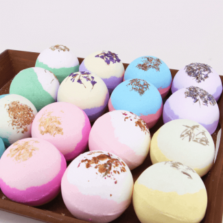 1pc Multi-Flavored Bath Bomb with Cocoa & Shea Butter, Colorful Fizzy Bubbles and Prizes Price in Pakistan | LAPTAB