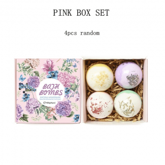 4 pcs Bath Bombs Set - Exfoliating, Moisturizing, Scented Spa Balls for Skin Care Price in Pakistan | LAPTAB
