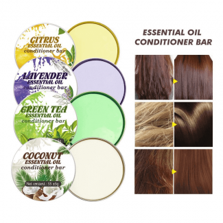 Fruit Flavored Conditioner Bars - Natural, Eco-Friendly Hair Care for All Hair Types