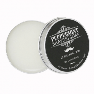 60g Mint Handmade Shaving Soap for Men with Organic Oils and Refreshing Lather Price in Pakistan | LAPTAB