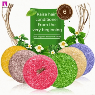 6 Color Organic Handmade Shampoo Bars for Various Hair Types and Scalp Conditions