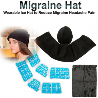 Ice Hat for Migraines with Adjustable Fit and Removable Cryo-Gel Ice Packs Price in Pakistan | LAPTAB