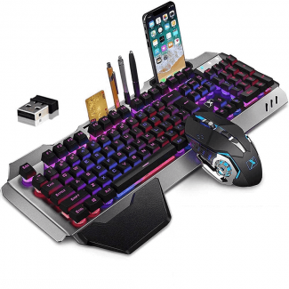 Wireless Gaming Keyboard and Mouse Combo
