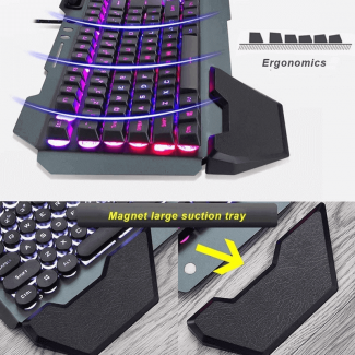 Wireless Gaming Keyboard and Mouse Combo with RGB Backlight and Anti-Ghosting Keys Price in Pakistan | LAPTAB