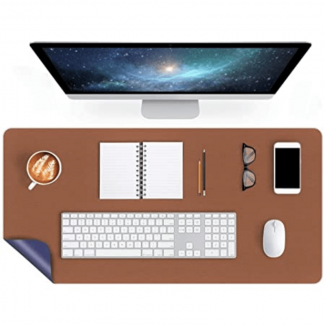 Plain Microfiber Leather Desk Pad for Mouse and Keyboard, Dual-Sided Heat and Water Resistant Surface Price in Pakistan | LAPTAB