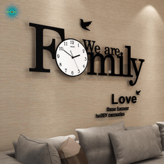 Large Modern Design Wall Clock for Living Room with Silent Mute Mode and Durable Material Price in Pakistan | LAPTAB