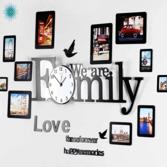 Large Modern Design Wall Clock for Living Room with Silent Mute Mode and Durable Material Price in Pakistan | LAPTAB