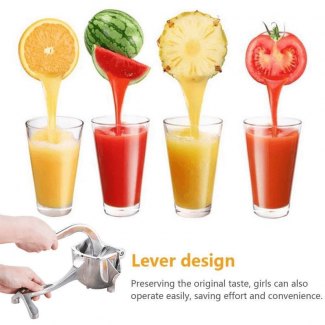 Aluminum Alloy Manual Fruit Juicer with Ergonomic Handle and Easy Clean Design Price in Pakistan | LAPTAB