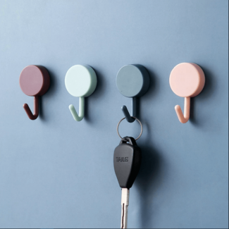 Mounted Wall Hook with Smooth, Waterproof Design for Durable, Clothes-Friendly Hanging
