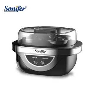 Sonifer Yogurt Maker Stainless Steel Body with Adjustable Heating 37-43?C Price in Pakistan | LAPTAB