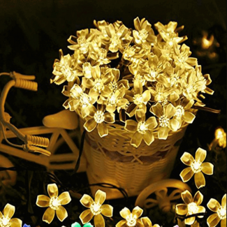 Cherry Sakura Blossom Flower String Lights, Waterproof Copper Wire, Indoor/Outdoor Decor Price in Pakistan | LAPTAB