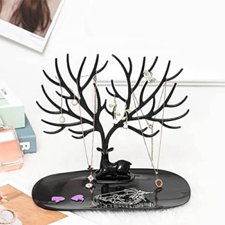 Little Deer Jewelry Display Stand Tree Holder with Antler Hooks and Bottom Platform Price in Pakistan | LAPTAB