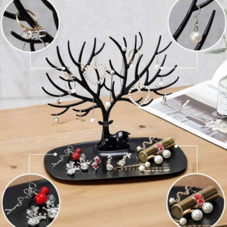 Little Deer Jewelry Display Stand Tree Holder with Antler Hooks and Bottom Platform Price in Pakistan | LAPTAB