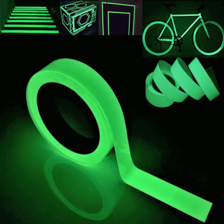 Pack of 3 Glowing Luminous Tape, Waterproof Self-Adhesive Neon Tape for Walls, Doors, and Floors Price in Pakistan | LAPTAB