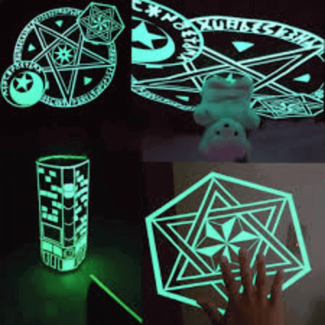 Pack of 3 Glowing Luminous Tape, Waterproof Self-Adhesive Neon Tape for Walls, Doors, and Floors Price in Pakistan | LAPTAB