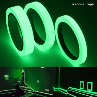 Pack of 3 Glowing Luminous Tape, Waterproof Self-Adhesive Neon Tape for Walls, Doors, and Floors Price in Pakistan | LAPTAB