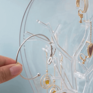 Light Makeup and Jewelry Organizer with 360? Rotation, Bulb Shape, USB and Battery Light Price in Pakistan | LAPTAB