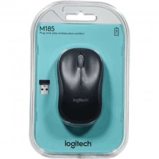 Logitech M186 Wireless Mouse with Symmetrical Design and Compact USB Receiver Price in Pakistan | LAPTAB