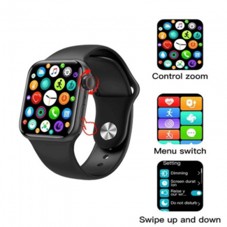 Ld5 Smart Watch Black with Heart Rate, BP, ECG, GPS, Bluetooth Call, 1.54 Price in Pakistan | LAPTAB