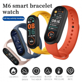 New M6 Band Sport Smart Watch with Heart Rate Monitor, GPS, and Notifications Price in Pakistan | LAPTAB