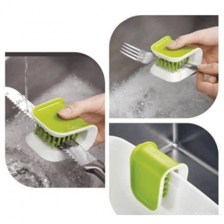 Blade Cleaning Brush with Dual Bristles and Wrap-Around Design for Safe Knife and Cutlery Cleaning Price in Pakistan | LAPTAB