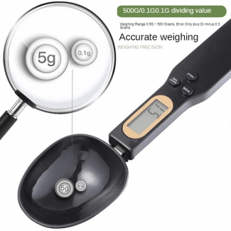 Digital Measuring Spoons with 0.1g Accuracy, Removable Head, Unit Switch, Lock Function Price in Pakistan | LAPTAB