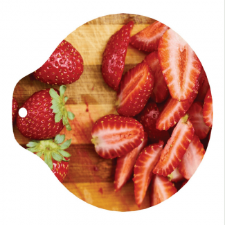 Melamine Cutting Board 7 Inch with Wall Hanging Handle, Stain and Heat Resistant