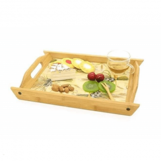 Wooden Trays 3 Pc Set ? Lightweight, Smooth Edges, Multi-Purpose Serving Trays Price in Pakistan | LAPTAB