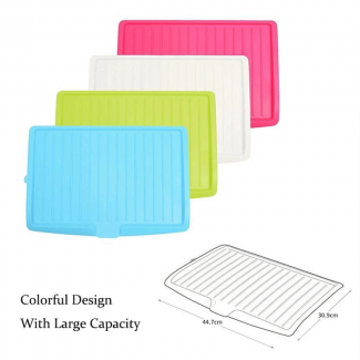 Sink Dish Drainer Tray Heat Resistant to 100?C with Water Drainage for Kitchen Use Price in Pakistan | LAPTAB