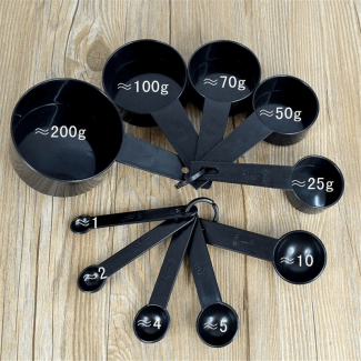 10pcs Plastic Measuring Cups and Spoons Set, Food Grade PP, Durable and Lightweight Price in Pakistan | LAPTAB