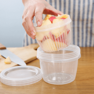 KITCHEN Double-Layer Food Drain Storage Box with 360? Rotation, Food-Grade PP Price in Pakistan | LAPTAB