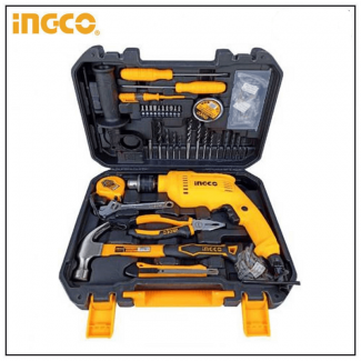 115 Pcs Household Tools Set with Drill, Hammer, Pliers, Wrenches, Screwdrivers in Molded Case Price in Pakistan | LAPTAB