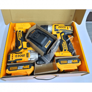 Lithium Ion Cordless Drill and Driver Combo CKLI2006 with 20V Batteries and LED Light Price in Pakistan | LAPTAB
