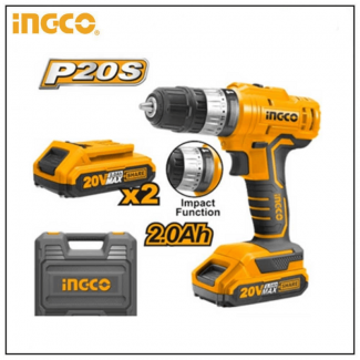 Lithium Ion Impact Drill CIDLI20012 with 20V 2.0Ah Battery, 2-Speed Gear, 0-1500 RPM Price in Pakistan | LAPTAB