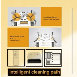 Robotic Vacuum Cleaner VCRR30201 with Cliff Sensors, 2000mAh Battery, 800Pa Suction Price in Pakistan | LAPTAB