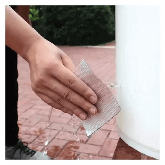Waterproof Silver Flex Tape 4 Inch - Aluminum Film, UV Resistant, High Temp Seal Price in Pakistan | LAPTAB