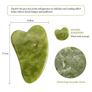 Facial Jade Gua Sha Stone for Reducing Wrinkles, Puffiness, and Improving Skin Elasticity Price in Pakistan | LAPTAB