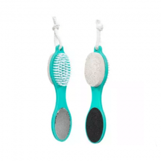 4 in 1 Foot Scrubbing Brush Sponge Stone with 1000 Soft Bristles for Dead Skin Removal and Massage Price in Pakistan | LAPTAB
