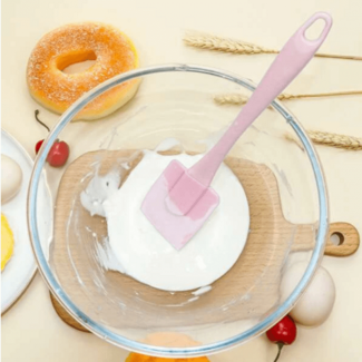 Silicone Cream Spatula and Oil Brush Set, BPA-Free, Durable, Dishwasher Safe Price in Pakistan | LAPTAB