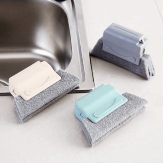 Window Corner Cleaner Brush with Scouring Cloth Head for Deep Window and Door Groove Cleaning Price in Pakistan | LAPTAB