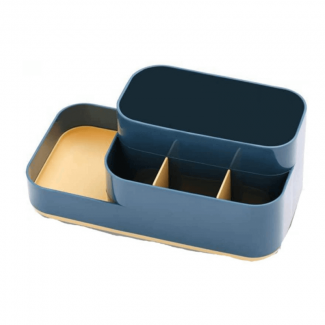 Sundries Case Makeup Organizer Box with Dividers for Cosmetics and Desktop Storage Price in Pakistan | LAPTAB