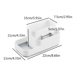 Sundries Case Makeup Organizer Box with Dividers for Cosmetics and Desktop Storage Price in Pakistan | LAPTAB