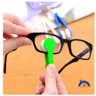 Microfiber Eyeglass Cleaner Brush with Plastic Handle for Lens Cleaning Price in Pakistan | LAPTAB