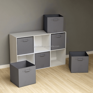 Foldable Cube Non-Woven Storage Box with Cardboard Support for Easy Organization Price in Pakistan | LAPTAB