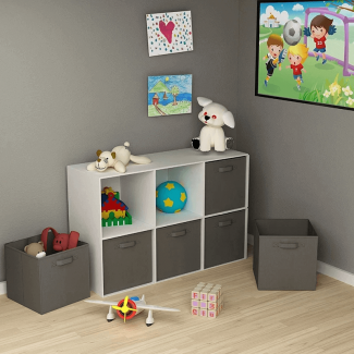 Foldable Cube Non-Woven Storage Box